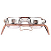 Pets Empire Metal Double Diner Bowl For Dogs