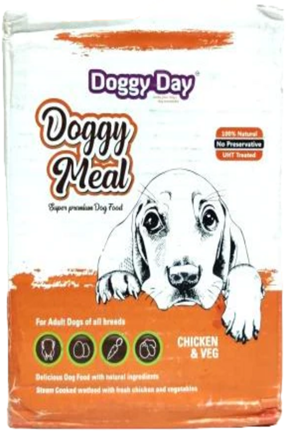 Doggy Day - Dogggy Meal - Chicken & Veg Adult Dog (Pouch) – ShakeHands Doggy Day - Dogggy Meal - Chicken & Veg Adult Dog (Pouch) – ShakeHands