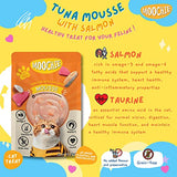 Moochie Mousse With Salmon Pouch For Cats