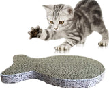 Smarty Pet Fish Shape Cat Scratcher Board