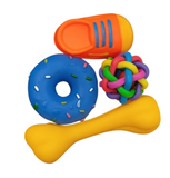 Petropolis 4-Piece Squeaky Toy Set For Dogs