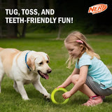 Nefr Dog Dental Tug Ring Dog Toy - Green