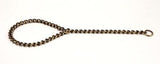 Kennel Brass Choke Chain  Extra Thick (L = 24" - 28") (T = 5mm)
