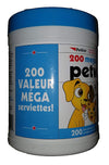 Petkin Petwipes Mega Value Pack For Dogs & Cats