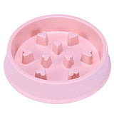 Pets Empire Plastic Slow Feeding Eating Bowl