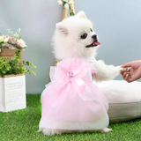 Whoof Whoof Dog Wedding Frock