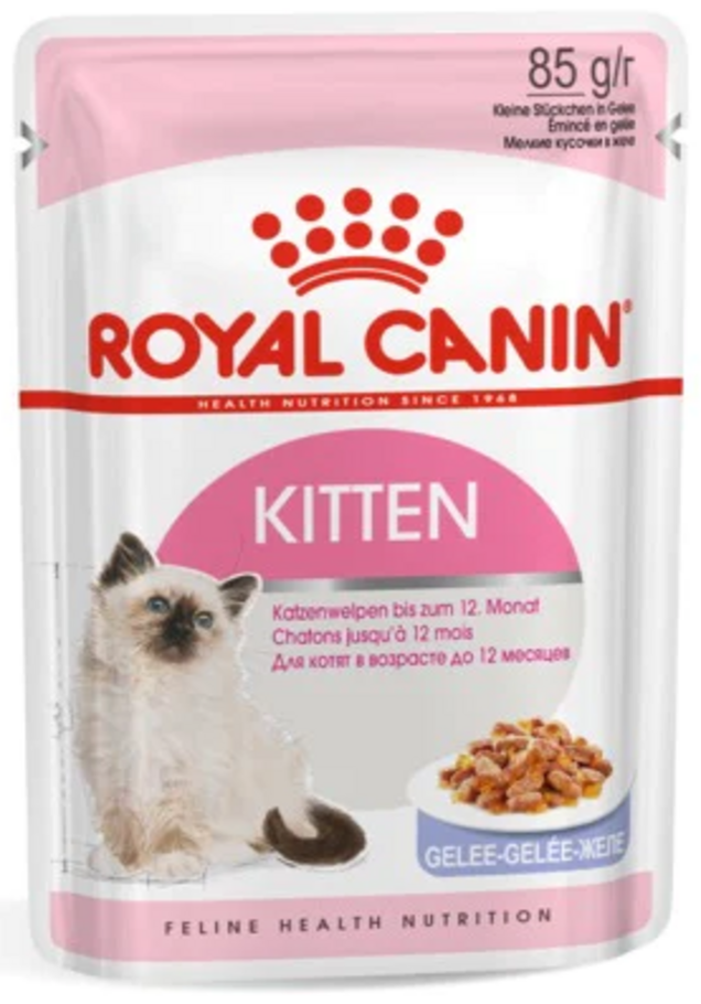 Royal Canin Kitten Jelly Gelatina Gele Pouch