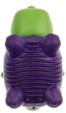 Gigwi Suppa Puppa Cat Shape Dog Toy - Green/Purple