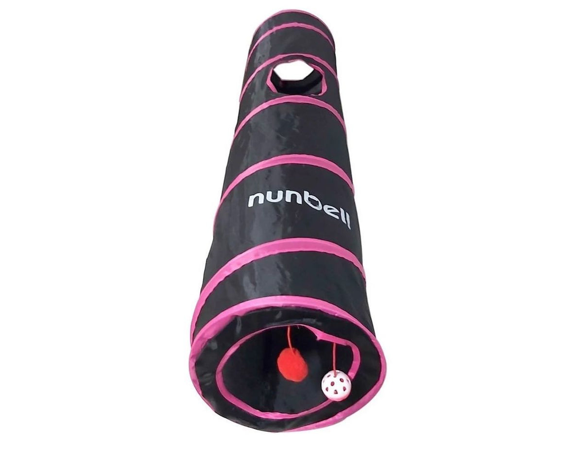 Nunbell Tunnels With Collapsible Portable Sleeping Bag & Hanging Ball