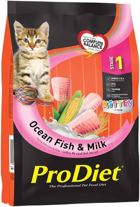Prodiet Ocean Fish & Milk Kitten Dry Food