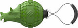 Gigwi Dinoball Triceratops 'Push To Mute' Toy - Green