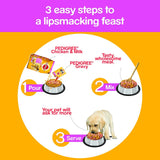 Pedigree Puppy Combo Mix Offer '3 Kg Chicken & Milk + 4 Gravy Pouches