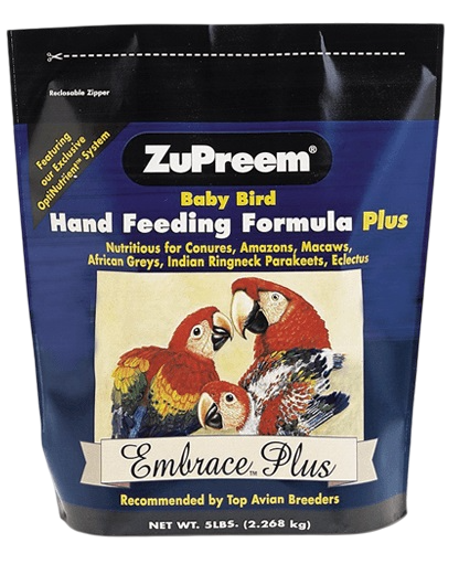 ZuPreem Embrace Plus Hand Feeding Formula
