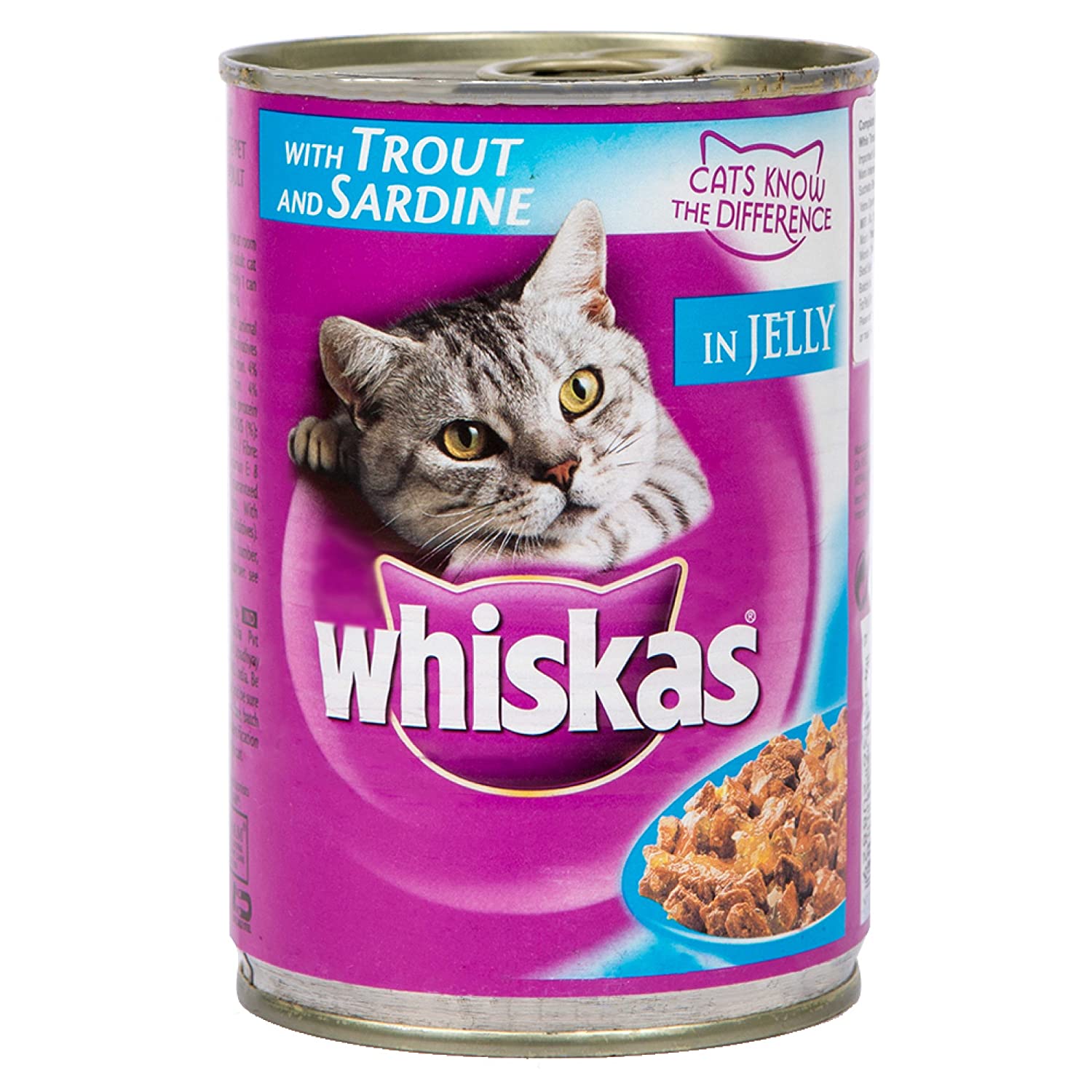 Whiskas - With Trout and Sardine in Jelly Tin