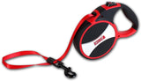 Kong Retractable Explore Tape Dog Leash Red - 7.5M