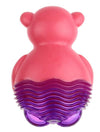 Gigwi Suppa Puppa Squeak Bear Shape Toy - Pink/Purple