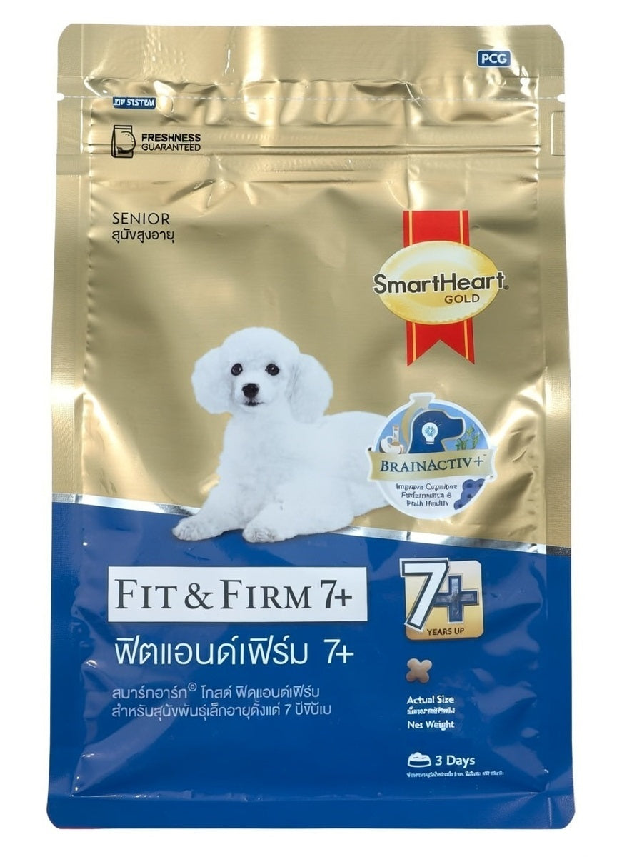 Smart Heart Gold Fit & Firm 7+ Small Breed Senior Dog Dry Food