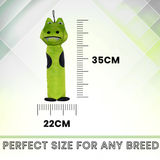 Basil Crunchy Crocodile Soft Stuffed Dog Toy