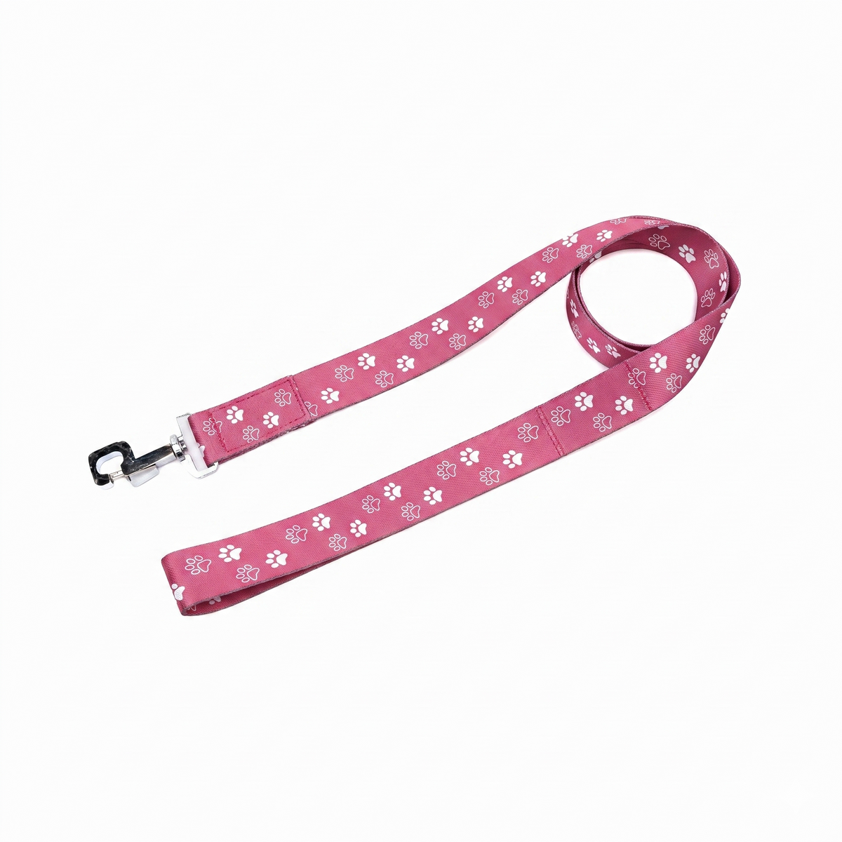 Kennel Printed Leash - Purple Paws (L = 48 Inch)