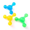Smarty Pet Durable Spiky Squeaky Triangular Thorn Ball Chew Toy