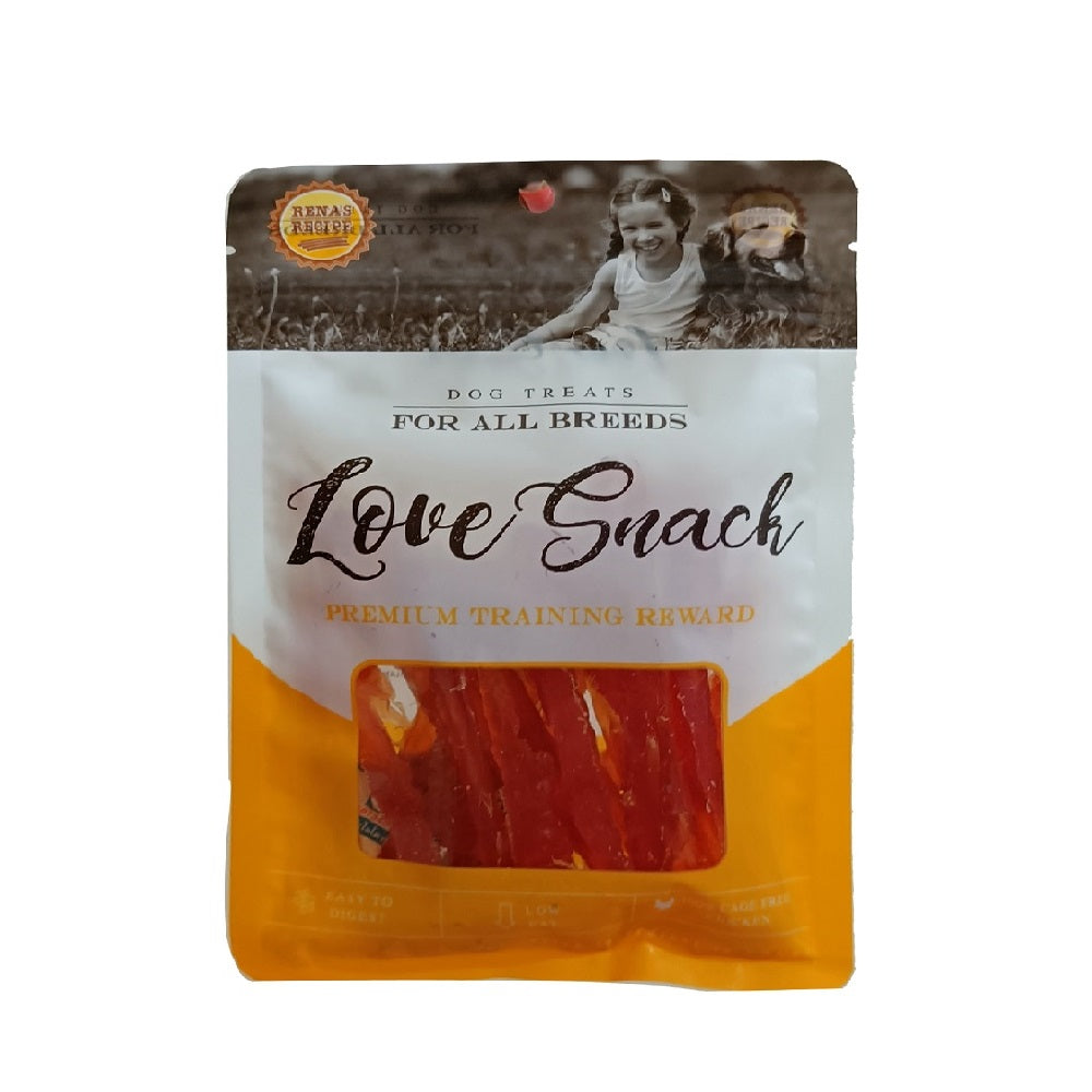 Rena's Recipe Love Snack Chicken Jerky Strips