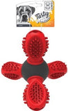 M-Pets Saturn Dog Toy With Treat Dispenser - Red