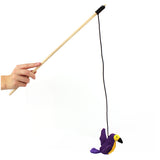 BecoPets Catnip Wand Toy -  Humming Bird