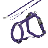 Trixie Premium Cat Harness With Leash - Violet