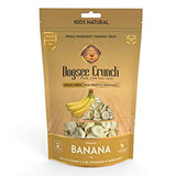 Dogsee Chew Crunch Banana: Freeze-Dried Banana Dog Treats
