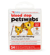 PetKin Blood Stop Pet Swabs - 24 Swabs
