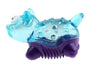 Gigwi Suppa Puppa Squeak Cat Shape Dog Toy - Blue/Purple