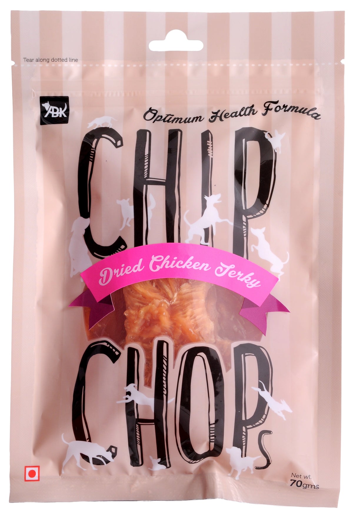 Chip Chops : Dried Chicken Jerky Dog Treats