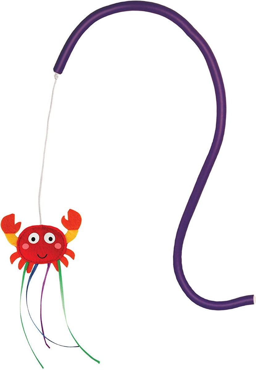 Kong Connects Catnip Teaser Crab Toy