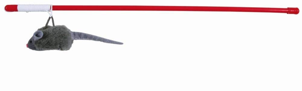 Trixie Squeaky Playing Rod Cat Toy - 1 PC