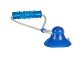 Basil Vacuum Suction Cup With Rope And Chew Ball Dog Toy