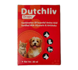 Aminorich Dutchliv Drops - essential amino acid supplement for dogs & cats
