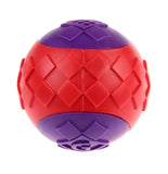 Gigwi Squeaker Solid Ball - Red/Purple