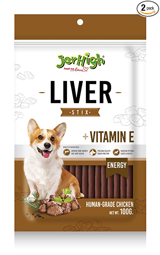 JerHigh : Liver Stix Dog Treat with Vitamin E