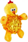 Outward Hound Snuffle Palz Chicken Plush Snuffle Mat Dog Treat Puzzle - Yellow