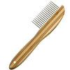 Smarty Pet Bamboo Designer Flea Comb With Flat Handle