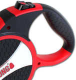 Kong Retractable Explore Tape Dog Leash Red - 7.5M