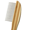 Smarty Pet Bamboo Designer Flea Comb With Flat Handle