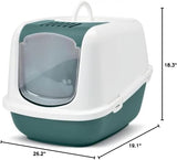 Savic Nestor Hooded Cat Toilet Home – With Door & Filter