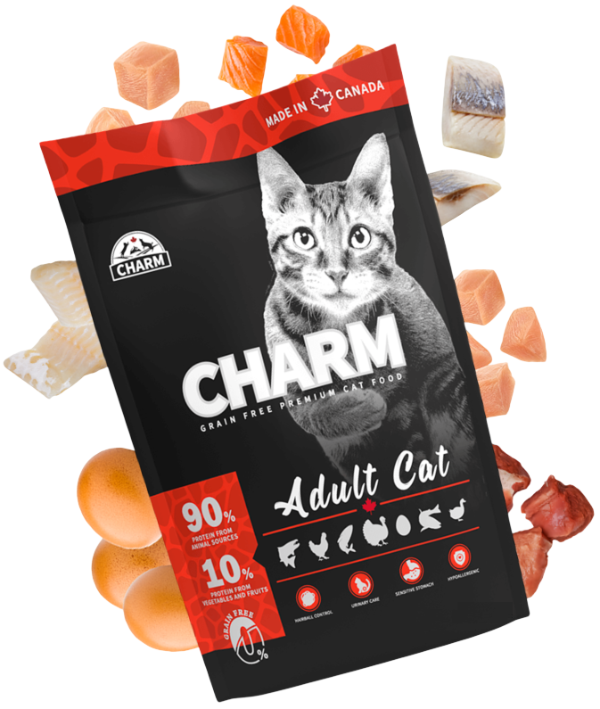 Charm Grain Free Premium Adult Cat Dry Food