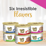 Fancy Feast Seafood & Chicken Feast In Thick Gravy Tin Pack Of 5 + 1 Free Tin - 510 G