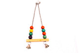 Pets Empire Wooden Colorful Beads Bird Swing Toy