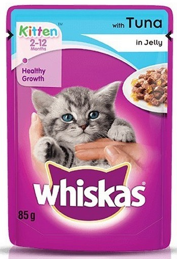 Whiskas Kitten With Tuna In Jelly Pouch