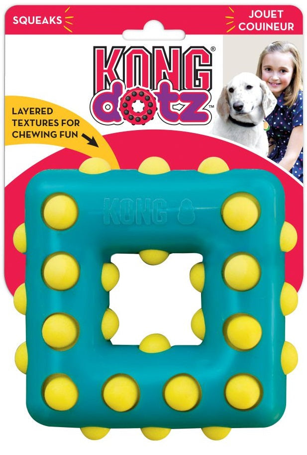 Kong Dotz Square Dog Toy