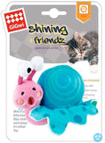 Gigwi Shining Friends Snail with Activated LED Light & Catnip Inside