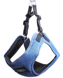 Kennel Denim Adjustable Dog Harness